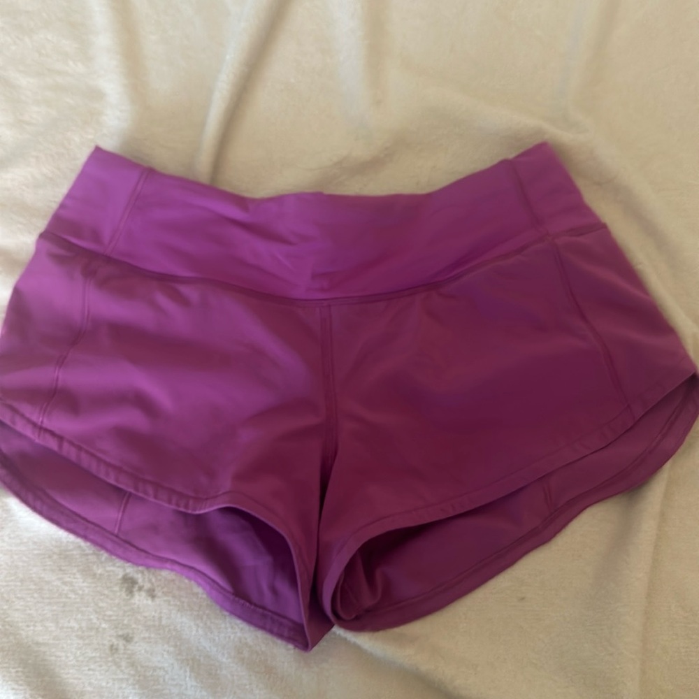 Pink and Priple lululemonn athletic shorts size 2